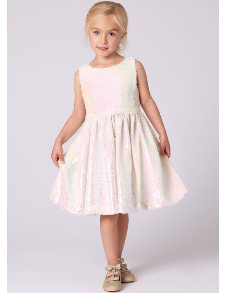 Patron New Look 6763 - Robe enfant