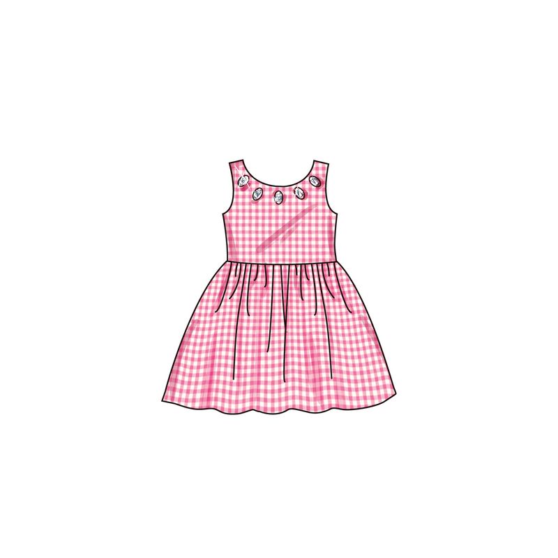 Patron New Look 6763 - Robe enfant