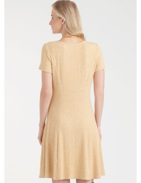 Patron New Look 6765 - Robe en tricot