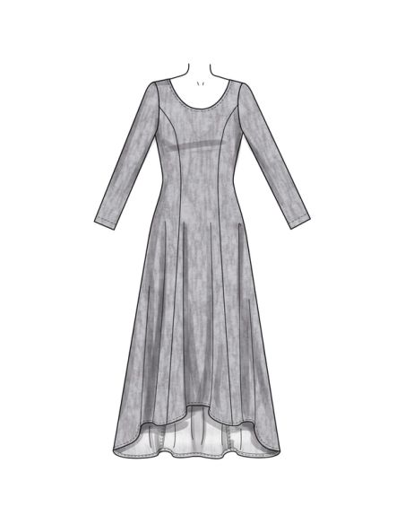 Patron New Look 6765 - Robe en tricot