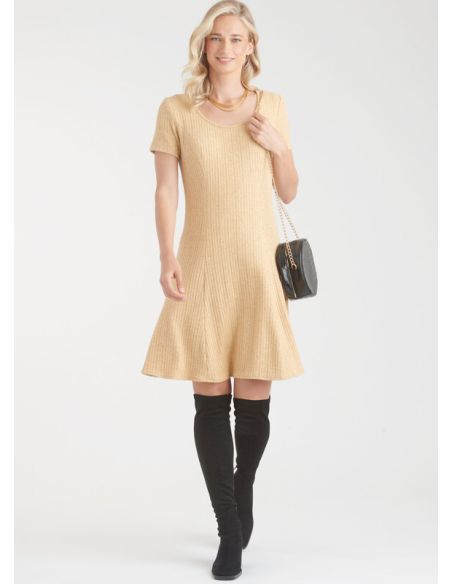 Patron New Look 6765 - Robe en tricot