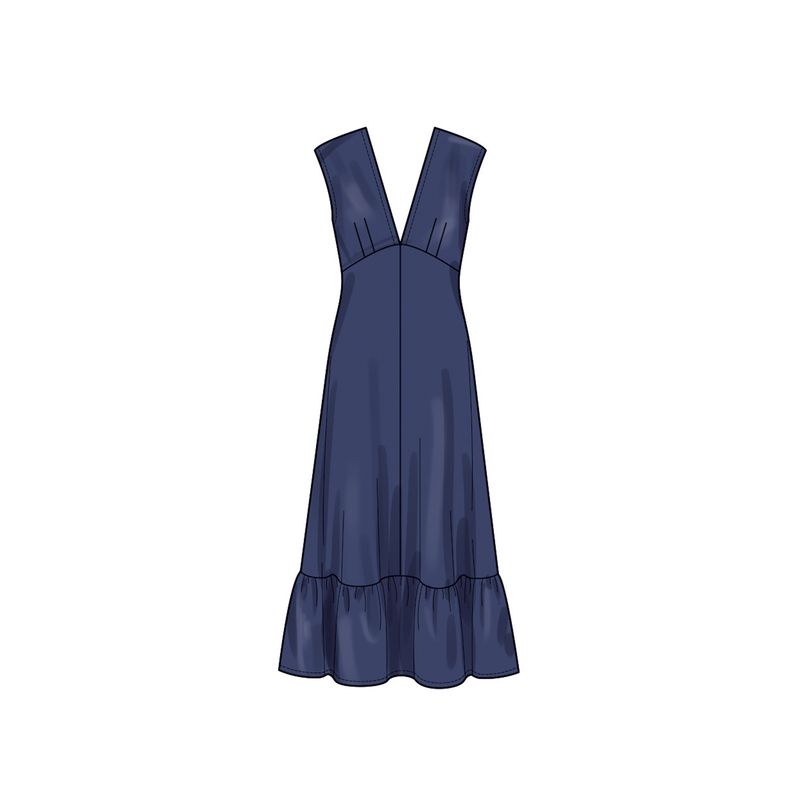 Patron New Look 6766 - Robe