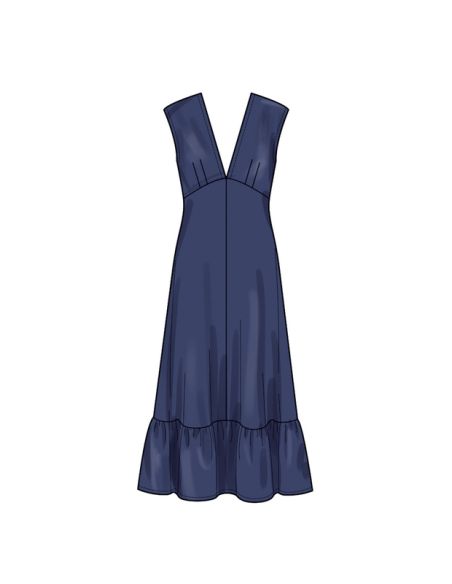 Patron New Look 6766 - Robe