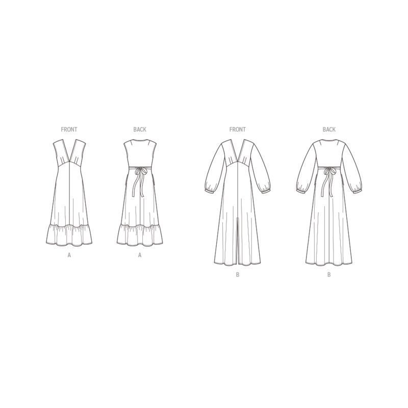 Patron New Look 6766 - Robe