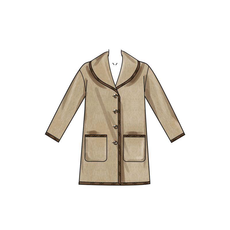 Patron New Look 6767 - Manteaux