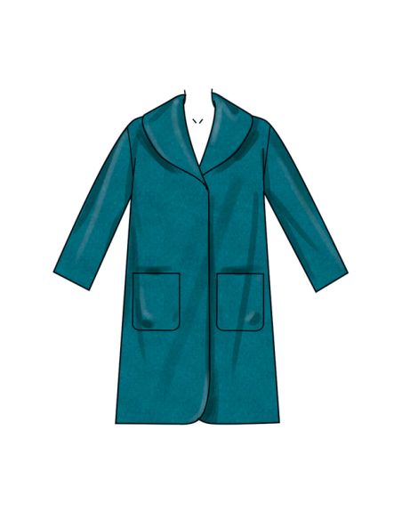 Patron New Look 6767 - Manteaux