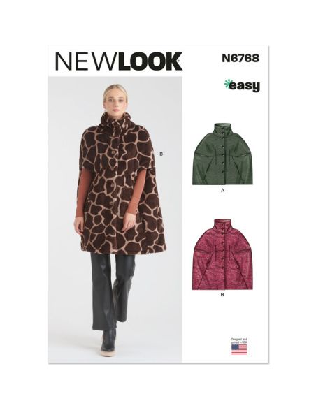 Patron New Look 6768 - Cape