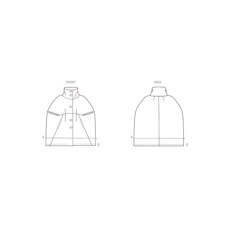 Patron New Look 6768 - Cape