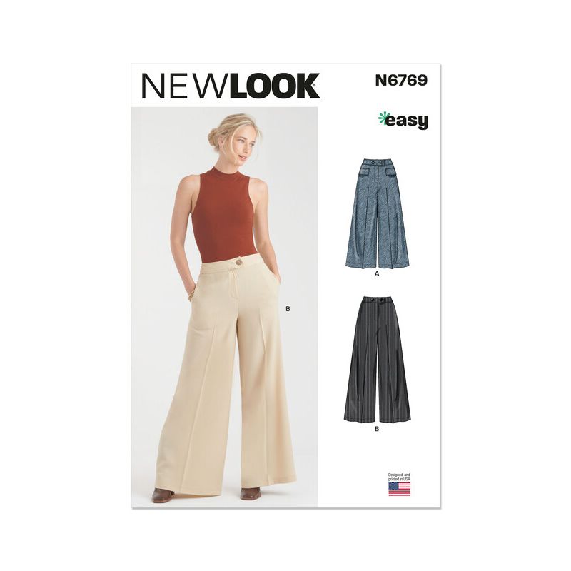 Patron New Look 6769 - Pantalons