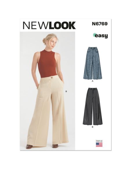 Patron New Look 6769 - Pantalons