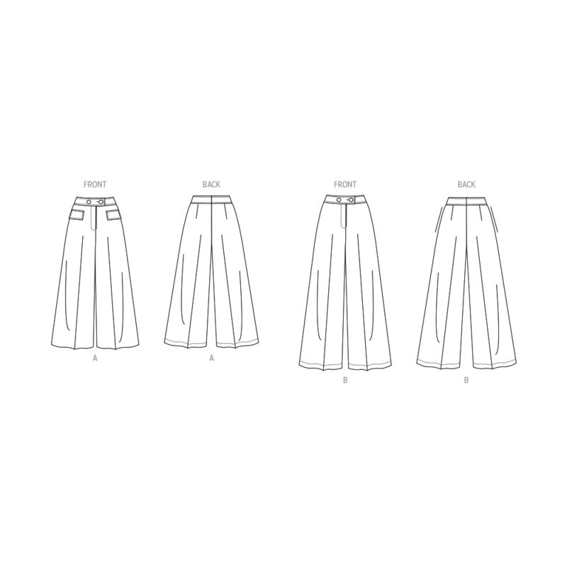 Patron New Look 6769 - Pantalons