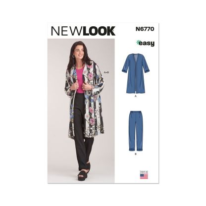 Patron New Look 6770 - Veste et pantalon