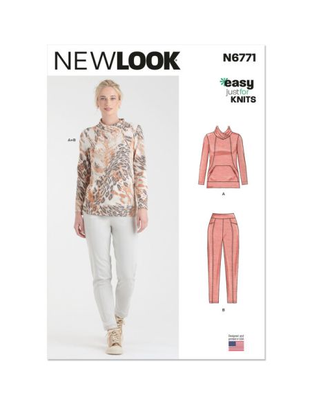 Patron New Look 6771 - Haut et pantalon