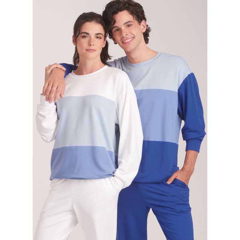 Patron New Look 6772 - Haut et pantalon unisex