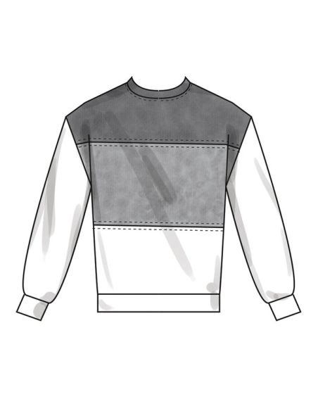 Patron New Look 6772 - Haut et pantalon unisex