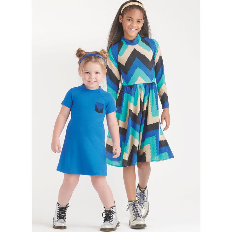 Patron New Look 6773 - Robe en tricot pour enfants