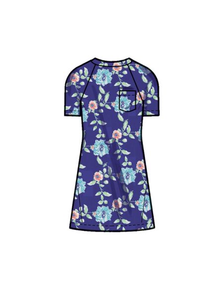 Patron New Look 6773 - Robe en tricot pour enfants