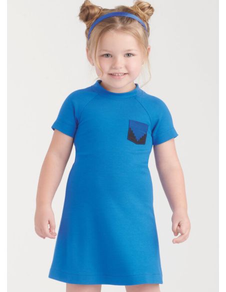 Patron New Look 6773 - Robe en tricot pour enfants