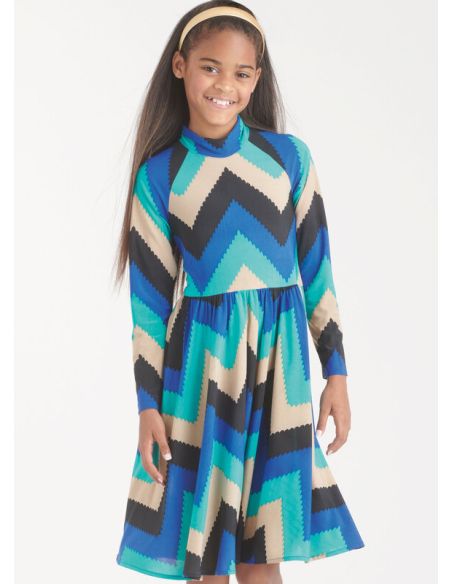 Patron New Look 6773 - Robe en tricot pour enfants