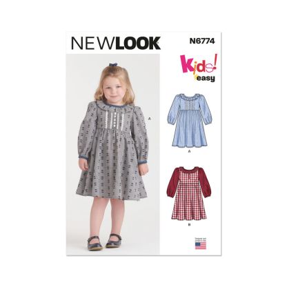 Patron New Look 6774 - Robe pour enfants