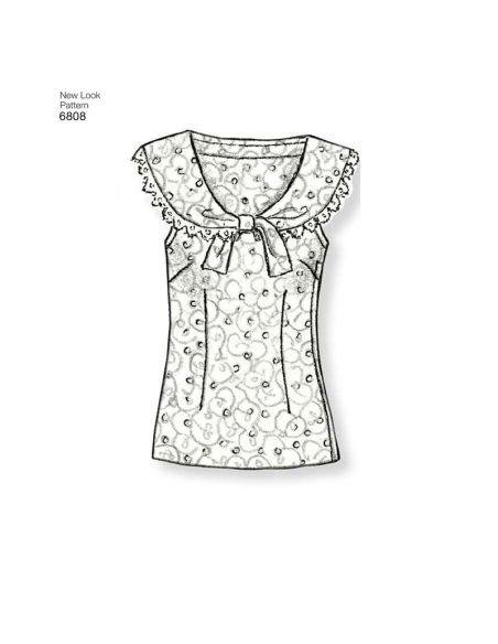 Patron New Look 6808 - Tee-Shirt