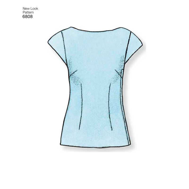 Patron New Look 6808 - Tee-Shirt