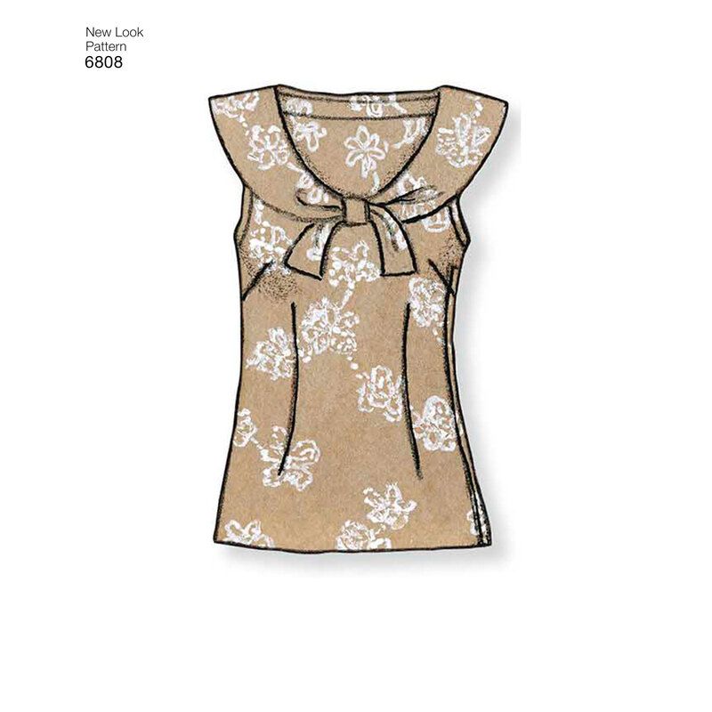 Patron New Look 6808 - Tee-Shirt