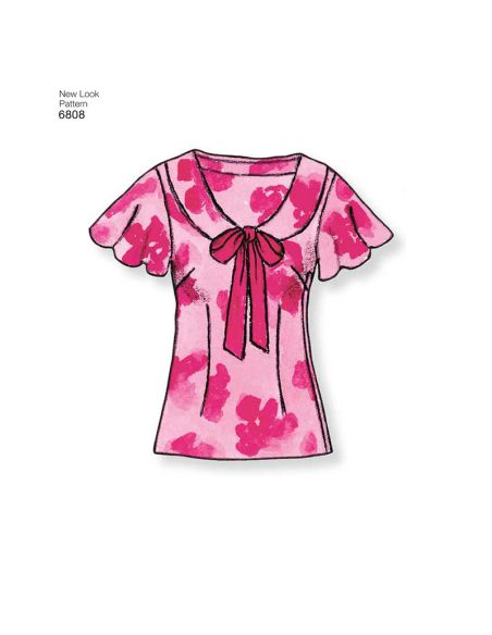 Patron New Look 6808 - Tee-Shirt