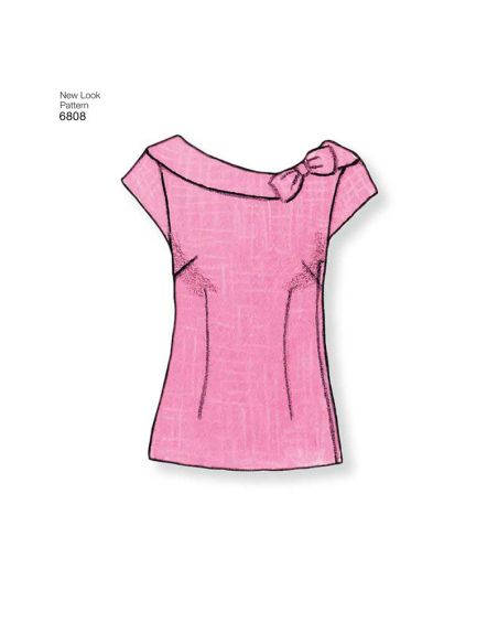 Patron New Look 6808 - Tee-Shirt