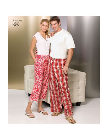 Patron New Look 6859 - Pantalon, pantacour, short