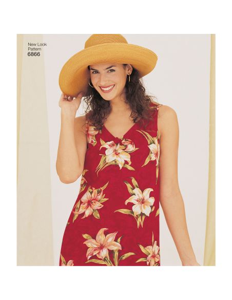 Patron New Look 6866 - Robe