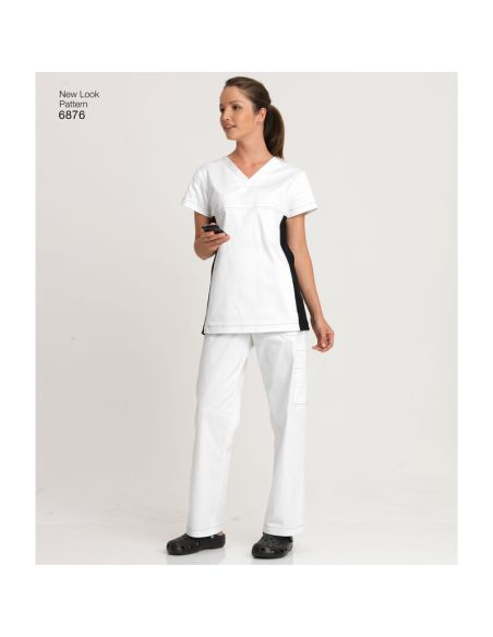 Patron New Look 6876 - Ensemble médical