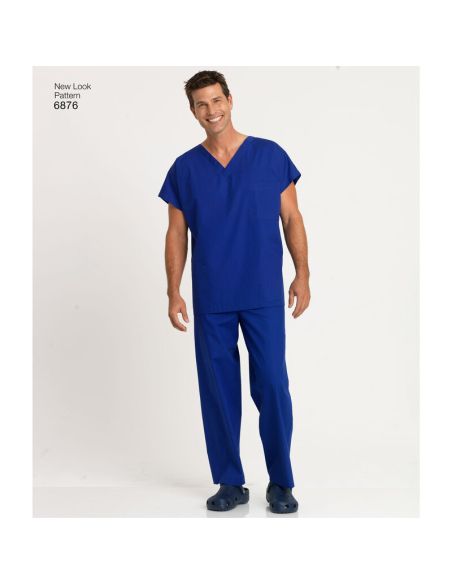 Patron New Look 6876 - Ensemble médical