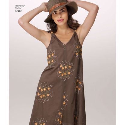 Patron New Look 6889 - Robe 2