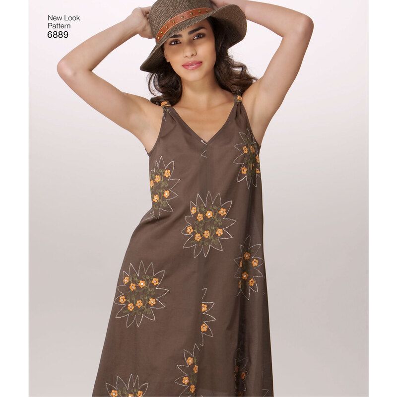 Patron New Look 6889 - Robe