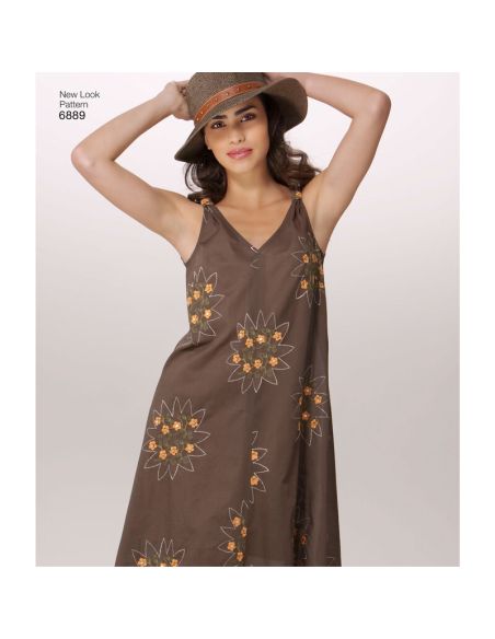 Patron New Look 6889 - Robe