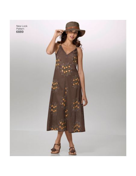 Patron New Look 6889 - Robe