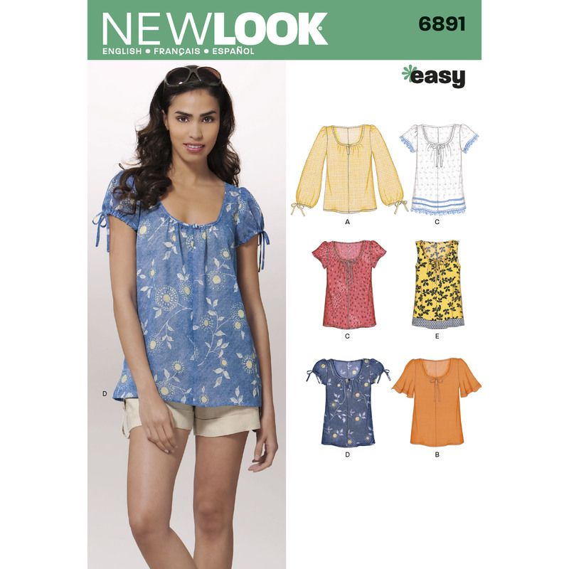 Patron New Look 6891 - Tee-Shirt