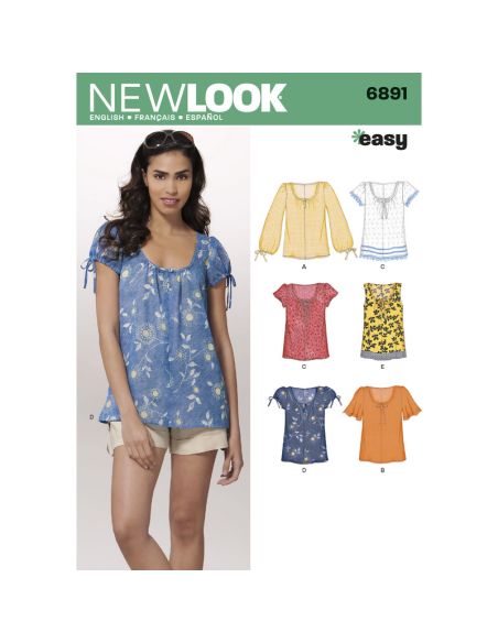 Patron New Look 6891 - Tee-Shirt