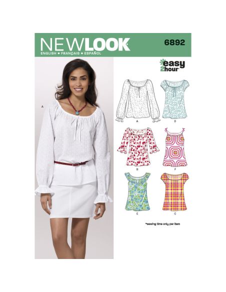 Patron New Look 6892 - Tee-Shirt, top