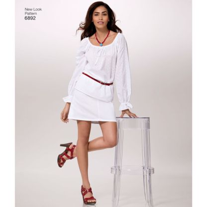 Patron New Look 6892 - Tee-Shirt, top 2