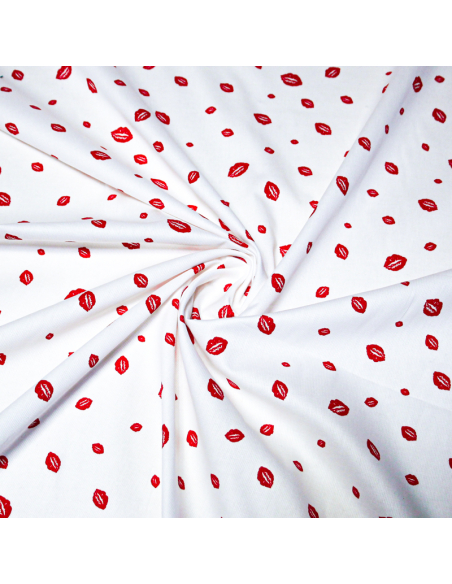 Piqué 100% coton milleraies - Bouche