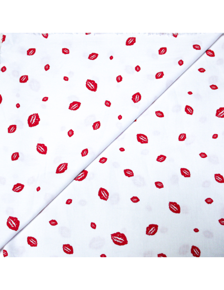 Piqué 100% coton milleraies - Bouche