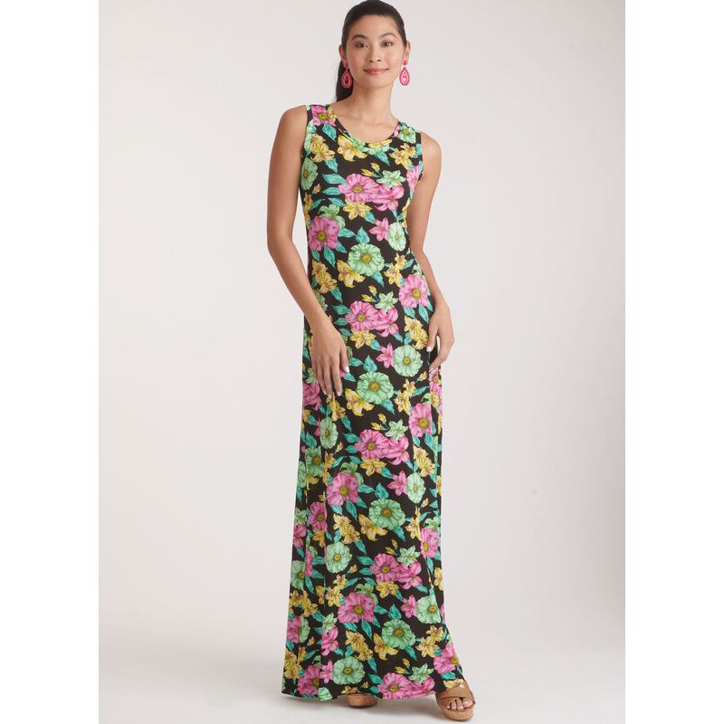 Patron New Look 6775 - Robe en tricot en deux longueurs