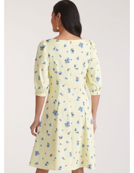 Patron New Look 6776 - Robe avec variations de manches