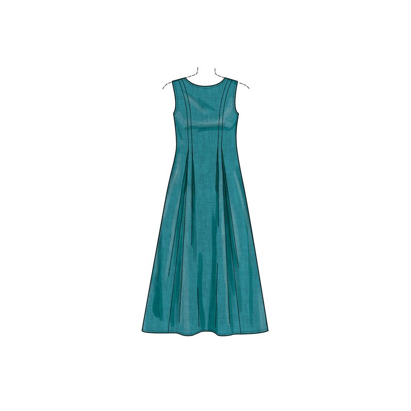 Patron New Look 6778 - Robe en deux longueurs