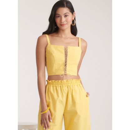 Patron New Look 6779 - Brassière et pantalon 2