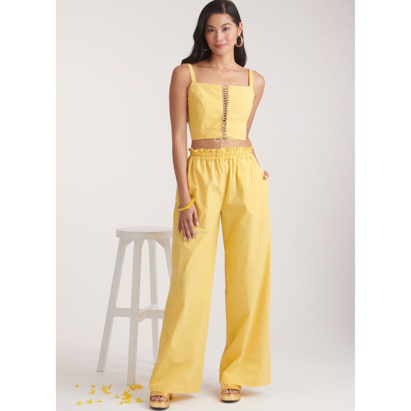 Patron New Look 6779 - Brassière et pantalon