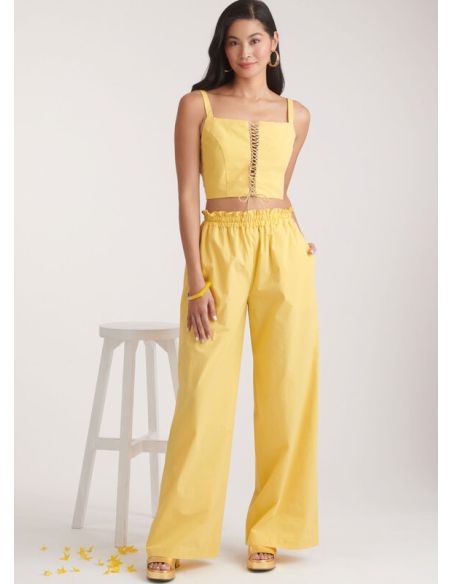 Patron New Look 6779 - Brassière et pantalon