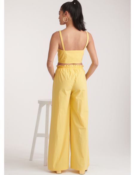Patron New Look 6779 - Brassière et pantalon